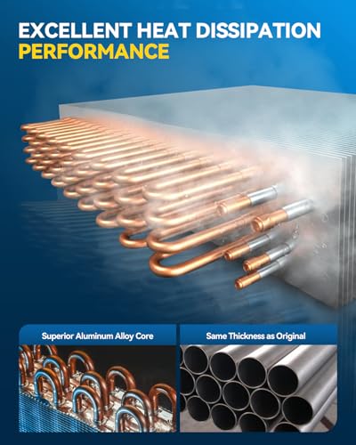 PHILTOP CU1778 Aluminum Radiator 1995-1998 Tacoma 2.7/3.4L 1999 Tacoma - size: CU1778