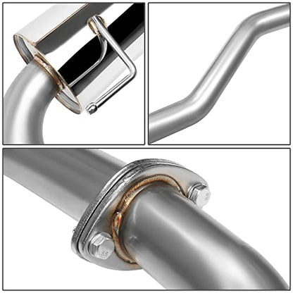 Auto Dynasty 4" Round Tip Catback Exhaust System For 2004-2010 Scion tC