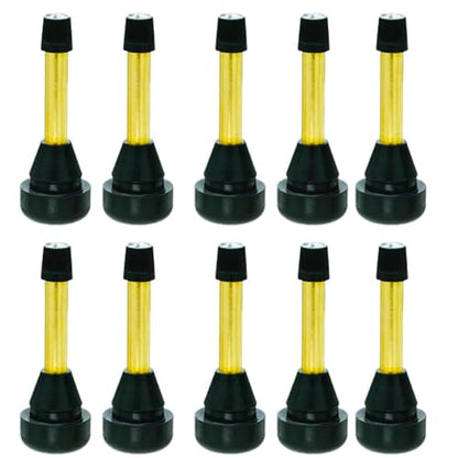TR802HP High Preasure Tire Valve Rubber Snap-in Tire Valve Stem 2" Lenght (TR802HP - 10 Pack) - size: TR802HP - 10 Pack
