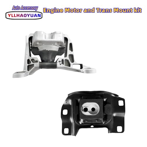 Yllhaoyuan Set of 4 Motor Mounts for Mazda 3 2.0L Automatic (2010-2013) - size: 2010-2013 Mazda 3 with 5 Speed 2.0L