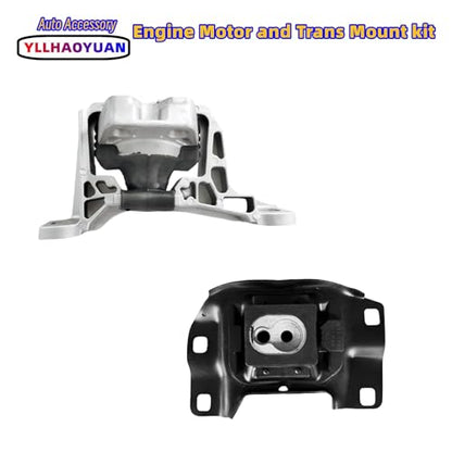 Yllhaoyuan Set of 4 Motor Mounts for Mazda 3 2.0L Automatic (2010-2013) - size: 2010-2013 Mazda 3 with 5 Speed 2.0L
