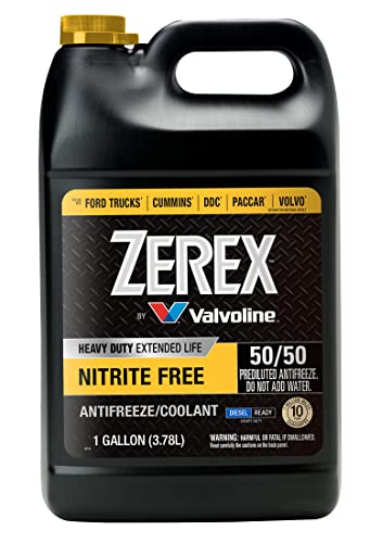 Zerex ZX HD Nitrite Free YEL 50/50 6/1 GA