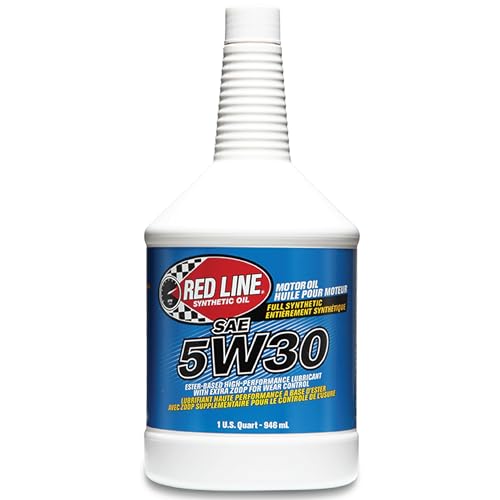Red Line 15304 SAE 5W30 Fully Synthetic Motor Oil - 1 Quart (6 Pack) - size: Quart (6 Pack)