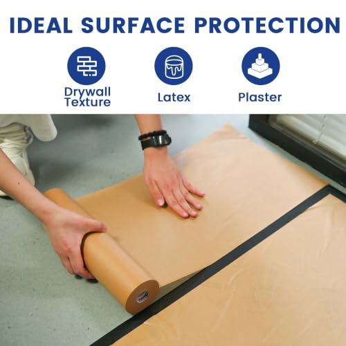 ADHES Masking Paper 12 in x 180 ft Brown Painter's Paper - size: 12in x 180ft