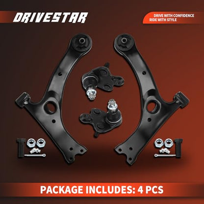 K640360 K640361 K80595 Front Lower Control Arm w/Ball Joint, 4PCS - size: CAK1303