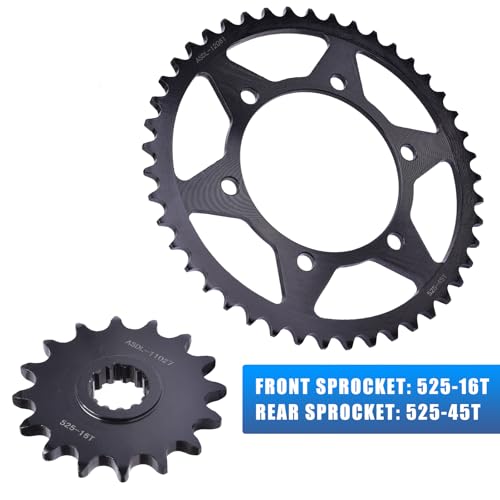 Chain and Sprocket Kit Carbon Steel for Yamaha YZF R6 2006-2024