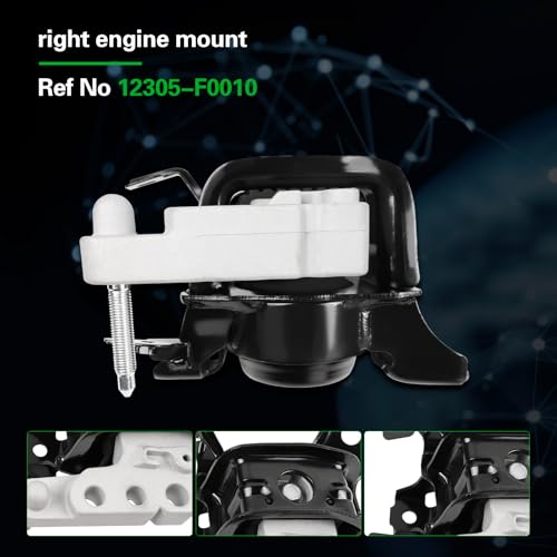 LOONGRIE Engine Motor Mount Kit Compatible with 2018-2022 Camry L4 2.5L - size: 2002-2003 Camry