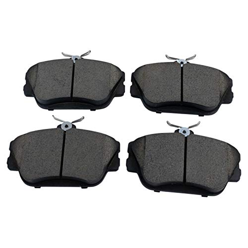 TRQ Front and Rear Brake Pad and Rotor Set Ceramic Vented Rotors - style: BKA11059
