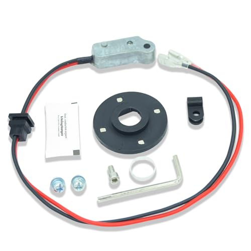 9432 Accu-Fire Electronic Ignition Module Harness Waterproof Compatible with VW 1945-1980 Super Beetle Karmann GHIA Thing Transporter Campmobile Fastback Baja Bug Beetle 009 Distributor - size: 9432