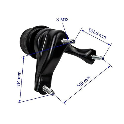 4PCS Engine Motor Trans Mount Set Compatible with Toyota Highlander - size: 2001-2003 Highlander 2.4L 2WD
