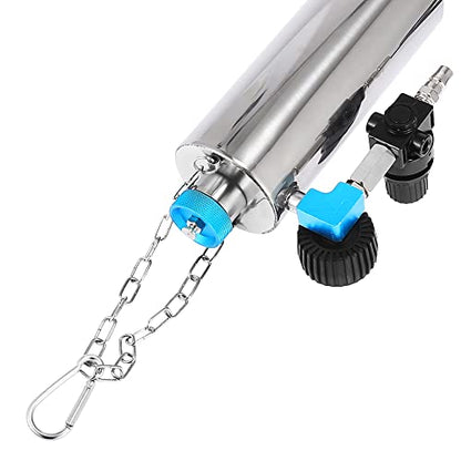 X AUTOHAUX Fuel Injection Systems Cleaning Tools Car Fuel System Cleaner Kit for Petrol EFI Throttle Car Engine Non-Dismantle Cleaner Machine Fuel Injector Cleaner 600ML 140PSI C80