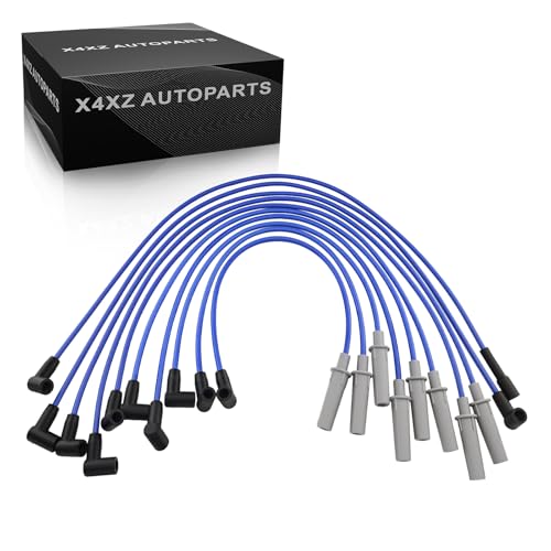 110040 Engine Spark Plug Wire Set for Dodge Ram 1500 2500 3500 Dakota 10PCS