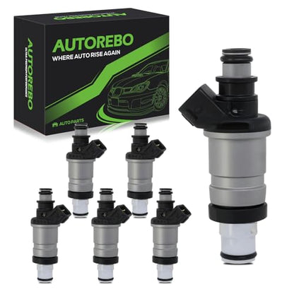 Fuel Injectors FJ340 Set of 6 for Honda Accord Odyssey Acura CL TL V6 97-02 - size: 340