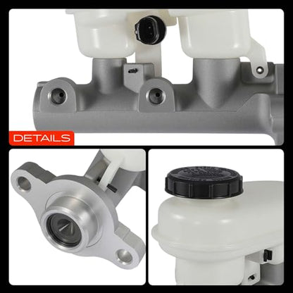 A-Premium Brake Master Cylinder with Reservoir and Cap