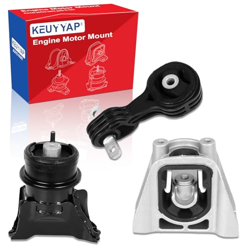 3Pcs Engine Motor Mount Compatible with Honda Civic Hybrid 1.3L 2006-2011