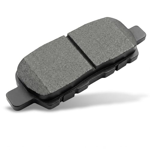 D905 D1374 Front Rear Ceramic Brake Pads Set With Clips For 2009-2014/2016-2020 Nissan Maxima,For 2008-2013 Nissan Rogue,For 2008-2012 X-Trail (8 pcs) - size: D905 D1374