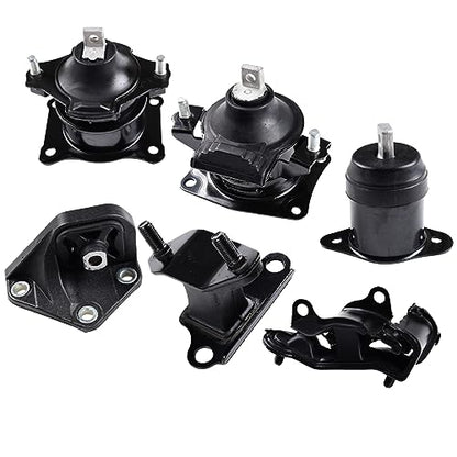 Engine Motor Mount Set Compatible with 2003-2007 Honda Accord 3.0L V6 Replaces# A4527HY A4526HY A4525 A4544 A4517 A4524 - size: Honda Accord 3.0L 2003-2007