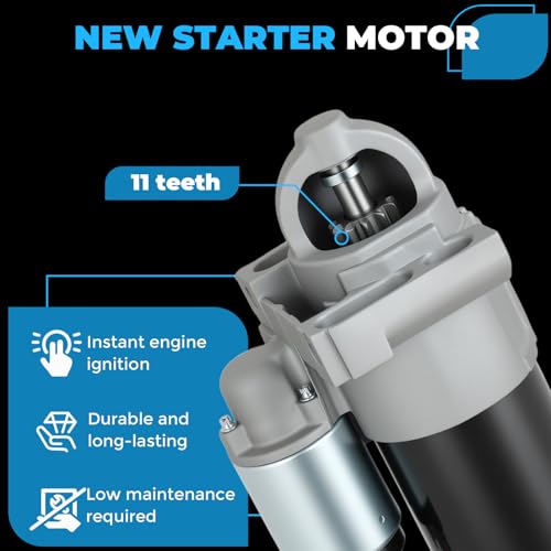 1.6KW 12V 11T Starter 6492 for Chevy/GMC/Cadillac/Hummer 1999-2005