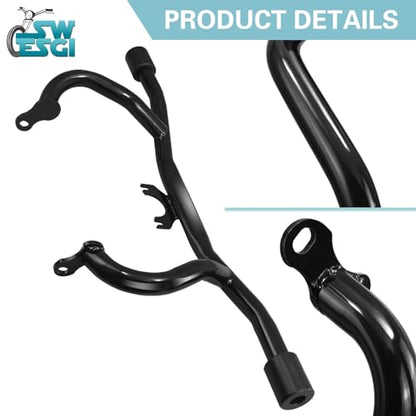Flat-Out Crash Bar Engine Guard for Harley Davidson Touring - style: For Touring 2014-2025 B Style