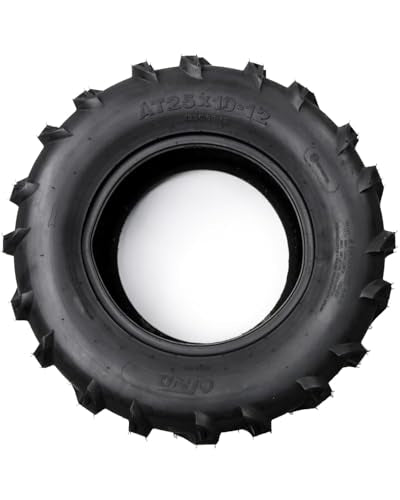GarveeTech Pack of 2-25x10-12 ATV/UTV Tires - size: 25x10-12, style: Pattern 137