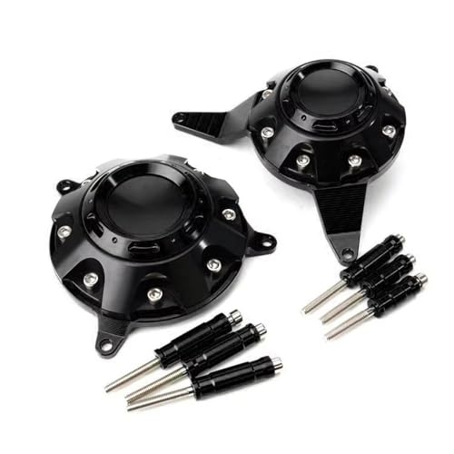 for Z900 Z900SE z900 z900se 2026 2025 2024 2023-2017 New Accessories Motorcycle Anti-Fall Protection Engine Protective Cover Fairing Plate Slider Anti-Collision Pad(Black) - color: Black