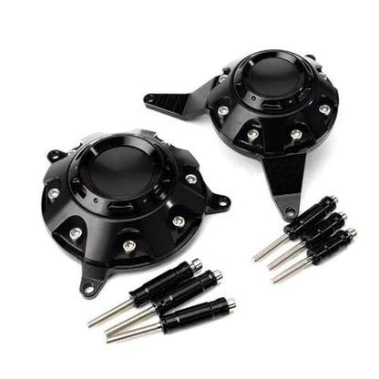 for Z900 Z900SE z900 z900se 2026 2025 2024 2023-2017 New Accessories Motorcycle Anti-Fall Protection Engine Protective Cover Fairing Plate Slider Anti-Collision Pad(Black) - color: Black