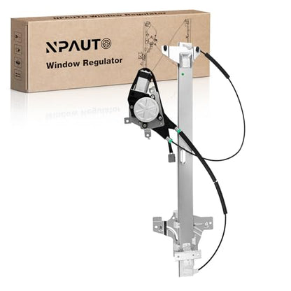Front Passenger Side Power Window Regulator with Motor for 2003-14 Ford E-150 E-250, 1992-02 E150 E250 Econoline Van, 03-05 E350 Club Wagon, 92-98 E350 Econoline, 1999-14 E350 Super Duty, Right - style: Front Passenger Side