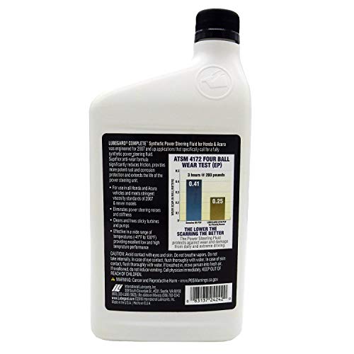 Lubegard 24242 COMPLETE Synthetic PSF for Honda and Acura, , 32 Ounces - size: 1 Quart
