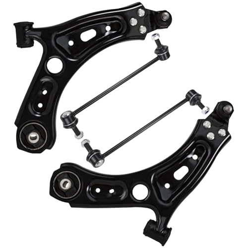 Detroit Axle - FWD 4pc Front Control Arms Kit for 2015-2021 Jeep Renegade - size: 4CS45048/4PC