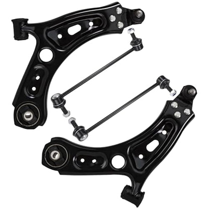 Detroit Axle - FWD 4pc Front Control Arms Kit for 2015-2021 Jeep Renegade - size: 4CS45048/4PC