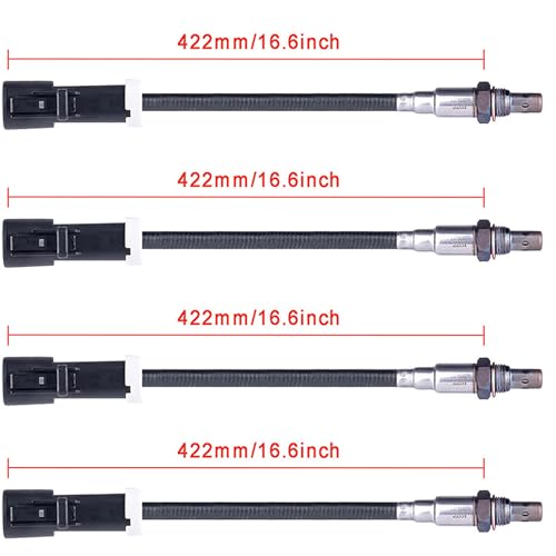 4PCS Oxygen Sensor O2 Sensor 2 Upstream & 2 Downstream 234-4045 SG1813 22060 250-24001 2004-2010 for Ford Explorer 4.0L 4.6L,1999-2006 for Ford F-150 4.2L 4.6L 5.4L,2001-2002 for Lincoln