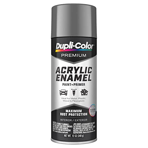 Dupli-Color EPAE10300 Premium Acrylic Enamel Spray Paint - Medium Gray - 12 oz. Aerosol Can - color: Medium Gray
