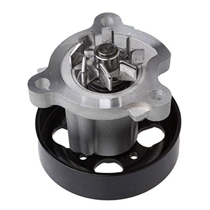 AUQDD AW9427 Professional Water Pump Kit With Gasket Fit For (Engine 2.5L L4 Only) 2002-2012 Nissan Altima/Sentra /2008-2013 Rogue /2014-2015 Rogue Select /2005-2006 X-trail - size: AW9427