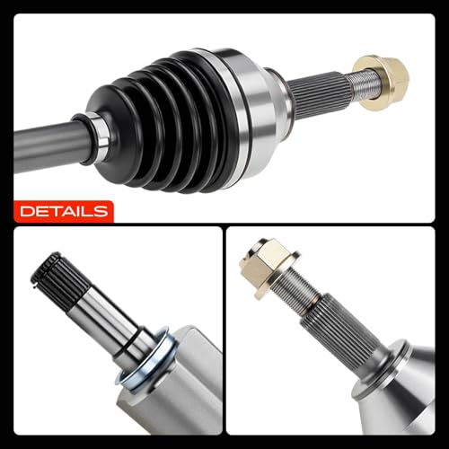 A-Premium Front Left Driver Side CV Axle Shaft Assembly - style: Front Driver Side