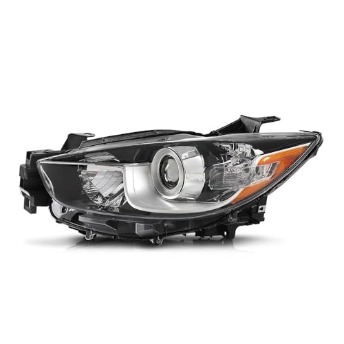 G-PLUS Headlight Assembly Compatible with Mazda CX-5 2013-2016,Left - size: Fit Mazda CX-5 2013-2016 Left(Clear)
