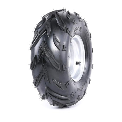 Pair 3 Lug 16x8x7 16x8-7 16x8.00-7 Tire On Rim Wheel 7" inch Wheels Tubeless for Go Kart ATV UTV Quad Mini Dirt bike Buggy Golf Cart 70cc 110cc 125cc 150cc