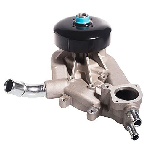 TUCAREST AW5104 Water Pump Kit w/Gasket (For 4.8L 5.3L 6.0L V8 Truck) Fit For Bu-ick Rainier/Ca-dillac Escalade Chevy Avalanche Express Silverado Tahoe G-MC Envoy Yukon Savana Sierra 1500 /Hu-mmer H2 - size: AW5104