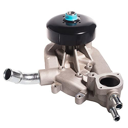 TUCAREST AW5104 Water Pump Kit w/Gasket (For 4.8L 5.3L 6.0L V8 Truck) Fit For Bu-ick Rainier/Ca-dillac Escalade Chevy Avalanche Express Silverado Tahoe G-MC Envoy Yukon Savana Sierra 1500 /Hu-mmer H2 - size: AW5104