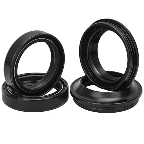 AHL Front Fork Shock Oil Seal and Dust Seal Set 41mm x 54mm x 11mm for Suzuki GSXR600 2006-2012/GSXR600W GSXR600 W 1992-1993/GSXR750W GSXR750 W 1993-1996/GSX600F GSX600 F 1988-2006/SV650 2003-2010