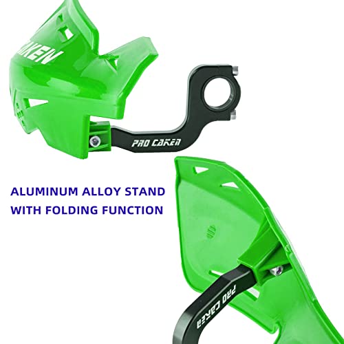 Universal Hand Guards for 7/8" 22mm 1 1/8" 28mm Bar - color: Green