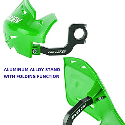Universal Hand Guards for 7/8" 22mm 1 1/8" 28mm Bar - color: Green