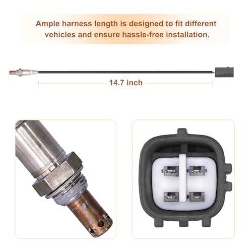 Oxygen O2 Sensor Upstream for 3.3L 3.5L 2004-2020 Toyota Camry, 2004-2010 Highlander, 2008-2012 RAV4, 2002-2020 Lexus ES300 ES350 NX300H RX350 RX400h RX450H - size: 250-54059