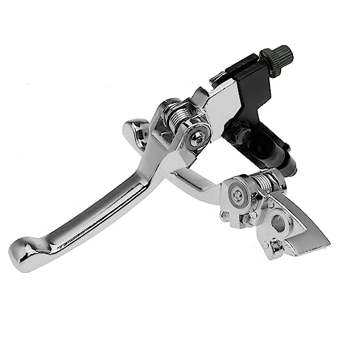 HIAORS 7/8" Folding Clutch Brake Lever for Xmotos BSE KAYO Apollo Thumpstar 70cc 110cc 125cc 150cc SSR Pit Dirt Bike Parts Motorcycle Silver - color: Silver