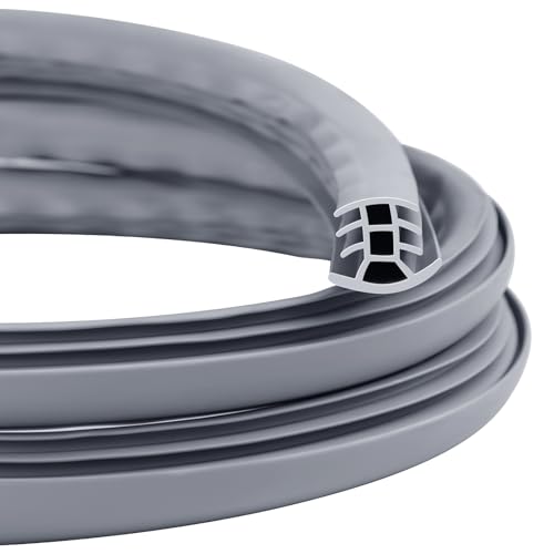 Flexible EPDM Rubber Strip (50 ft Long and 1 inch Wide) for Concrete Crack Repair and Replacement - Weather and Aging Resistant Expansion Joint Filler for Driveways and Sidewalks - size: 1", 50 ft