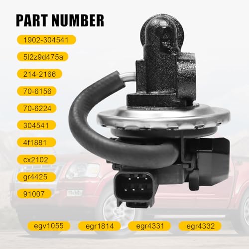 EGR Exhaust Gas Recirculation Valve EGV1055 replacement for Ford Explorer