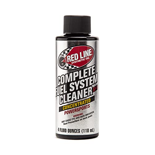 Red Line 60102 SI-1 Complete Fuel System Cleaner, Cleans and Prevents Corrosion in Fuel Systems, Cleans Injectors, Carburetors, Valve and Combustion Chamber Deposits - (1 Pack - 4 oz) - size: 4 Fl Oz (Pack of 1)