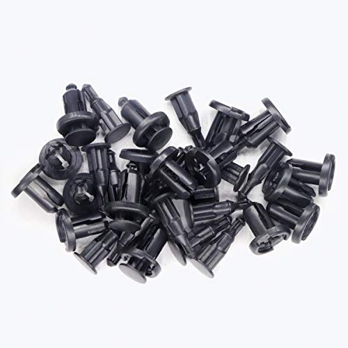 Lantee 10mm Fender Push in Retainer Fastener Clips for Honda 91503-SZ5-003, Pack of 10