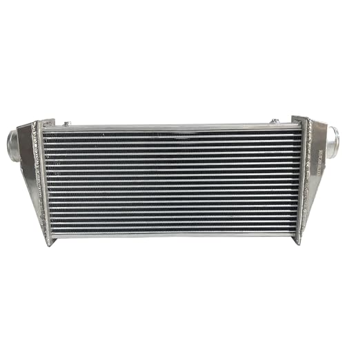 1000HP 31"x12"x4" Universal Aluminum Turbo Intercooler 3" Inlet/Outlet 5-50PSI