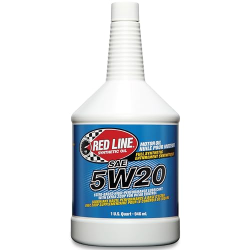 Red Line 15204 SAE 5W20 Fully Synthetic Motor Oil - 1 Quart (2 Pack) - size: Quart (2 Pack)