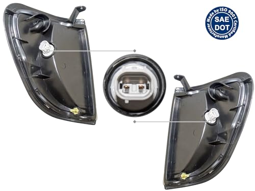 APA Replacement Head Light Corner Parking 1997-2000 Tacoma 2WD With PreRunner 1998-2000 4WD Combo SET - color: 1997-2000 Tacoma 2WD with PreRunner Combo